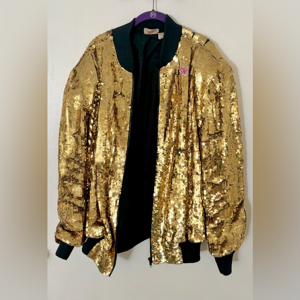 Plus size vintage Neiman Marcus sequin jacket 2xl